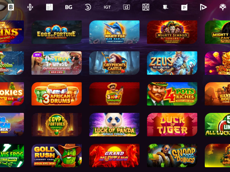 Using no deposit bonus on eligible slot games at Ricky Casino