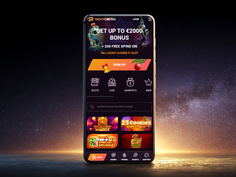 Ricky Casino Mobile